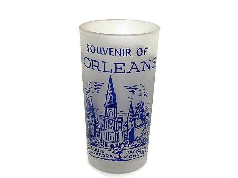 Vintage New Orleans Louisiana Glass - Duckwells