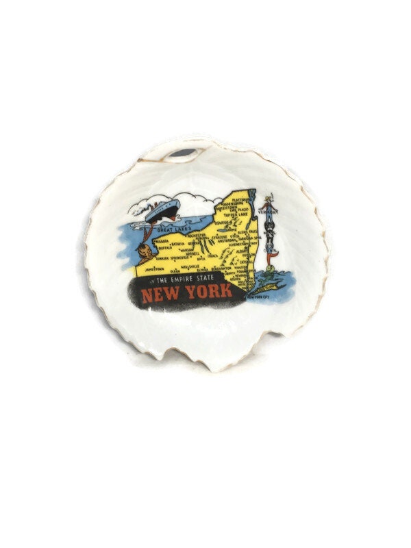 Vintage New York Souvenir Dish at Duckwells