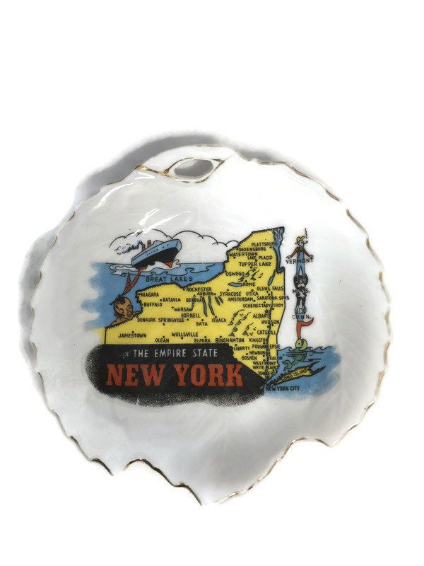Vintage New York Souvenir Dish at Duckwells