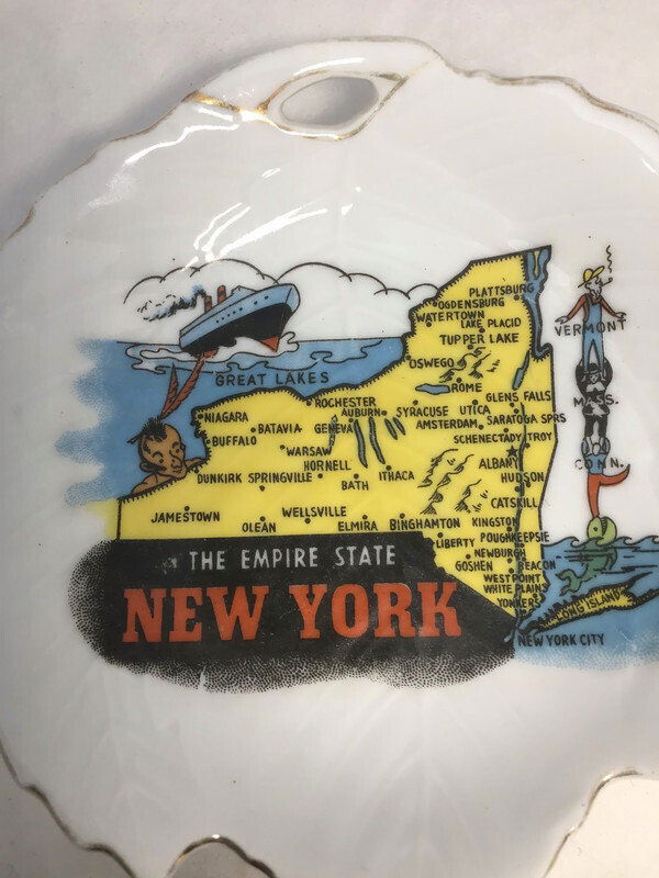 Vintage New York Souvenir Dish at Duckwells