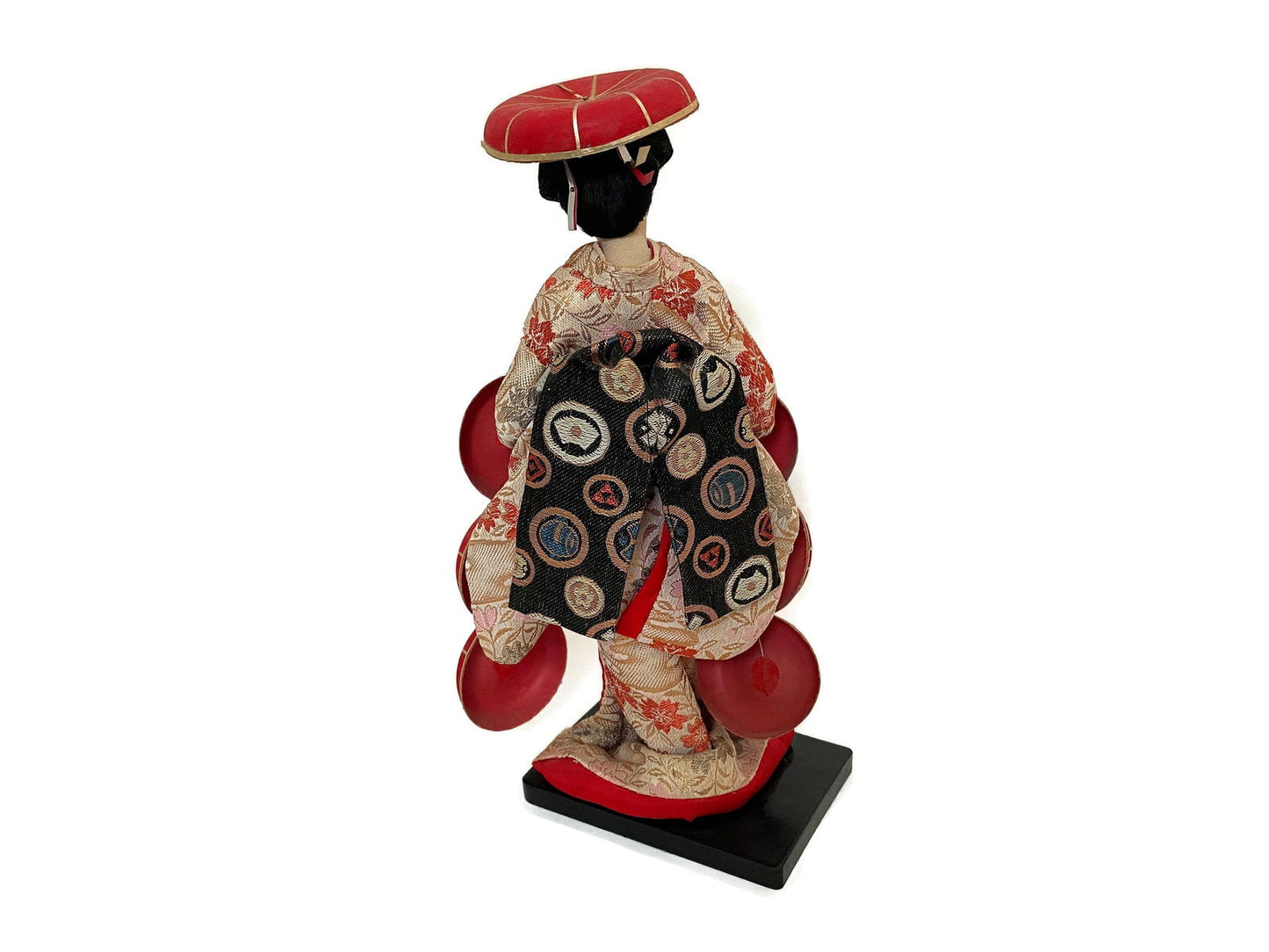 Vintage Nishi Geisha Hat Dancer Figurine at Duckwells