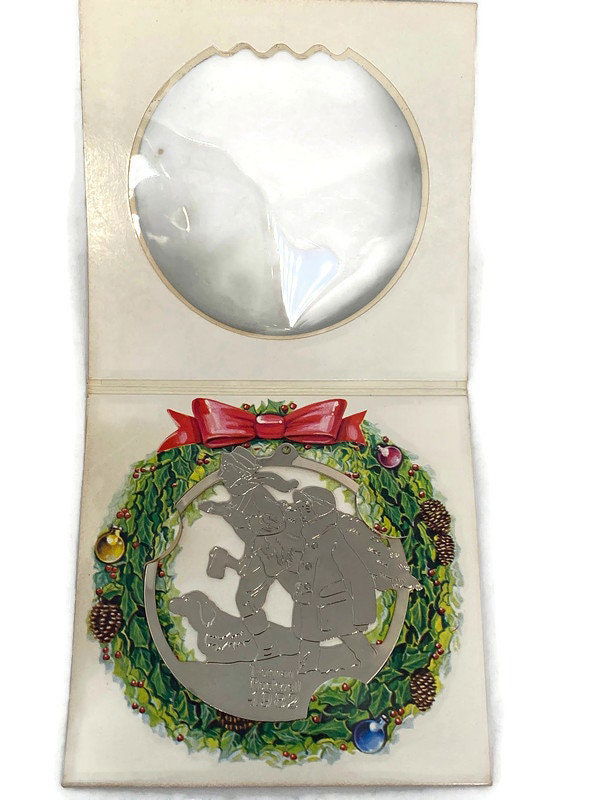 Vintage Norman Rockwell Christmas Ornament - Duckwells