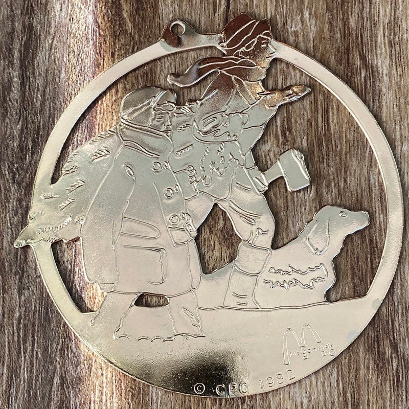 Vintage Norman Rockwell Christmas Ornament - Duckwells