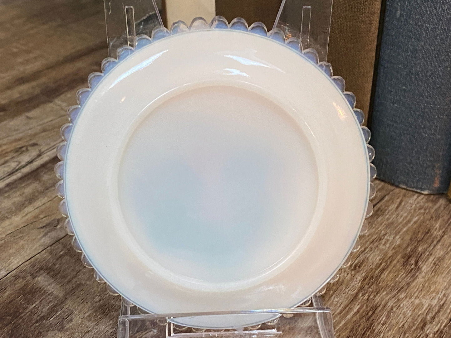 Vintage Pairpoint Glass Cup Plate - Hand Painted PCPCA Convention 1991 - Duckwells
