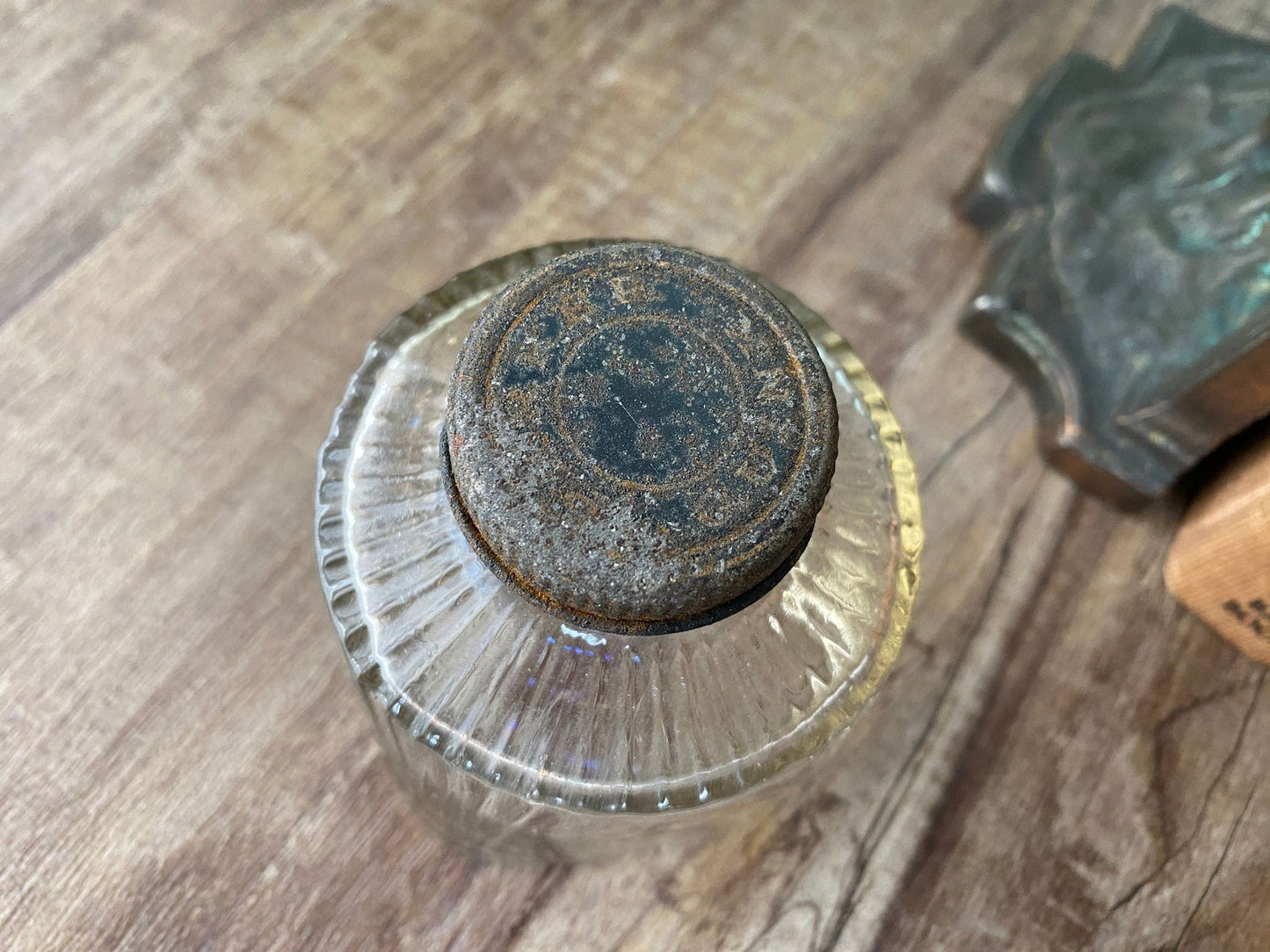Vintage Parker Ink Quink Bottle - Duckwells