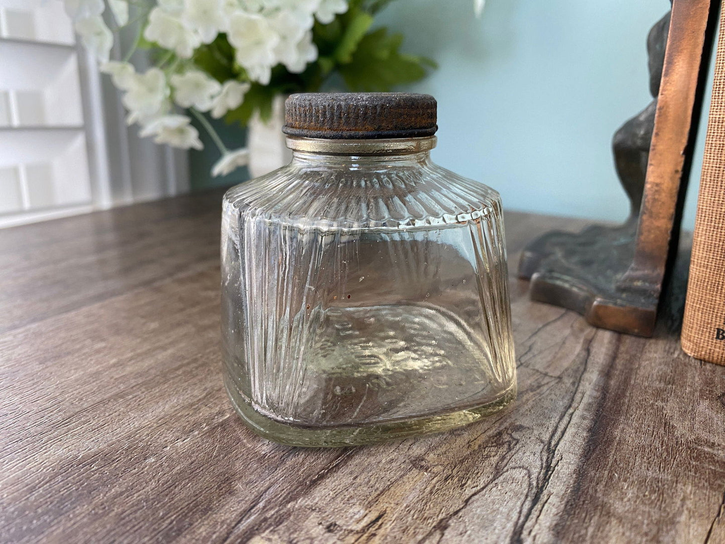 Vintage Parker Ink Quink Bottle - Duckwells