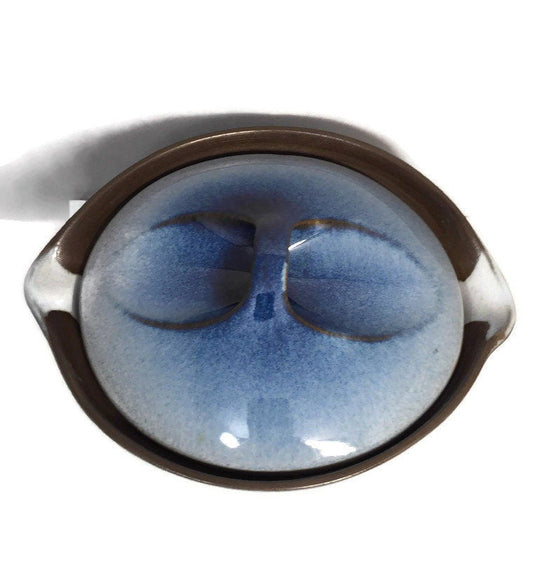 Vintage Peter Pots Pottery Covered Dish at Duckwells