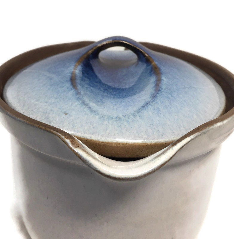 Vintage Peter Pots Pottery Covered Dish at Duckwells