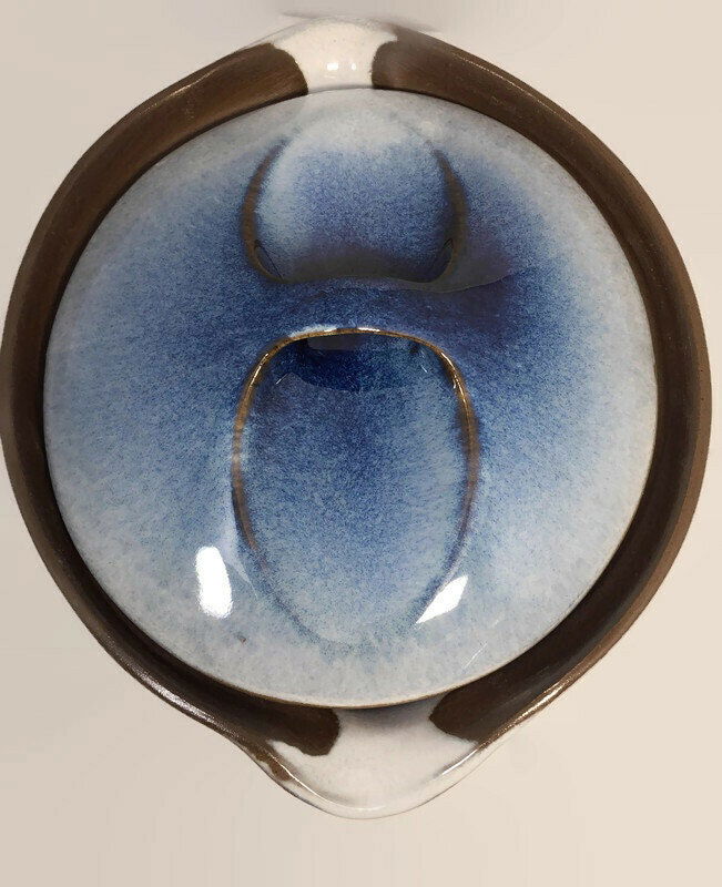 Vintage Peter Pots Pottery Covered Dish at Duckwells