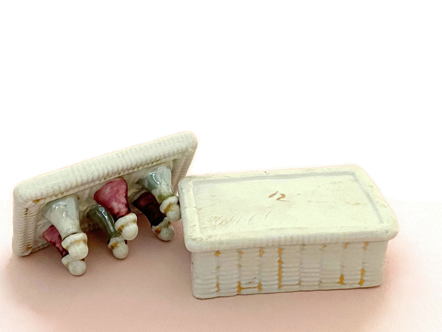 Vintage Porcelain Match Striker - Figural Match Holder at Duckwells