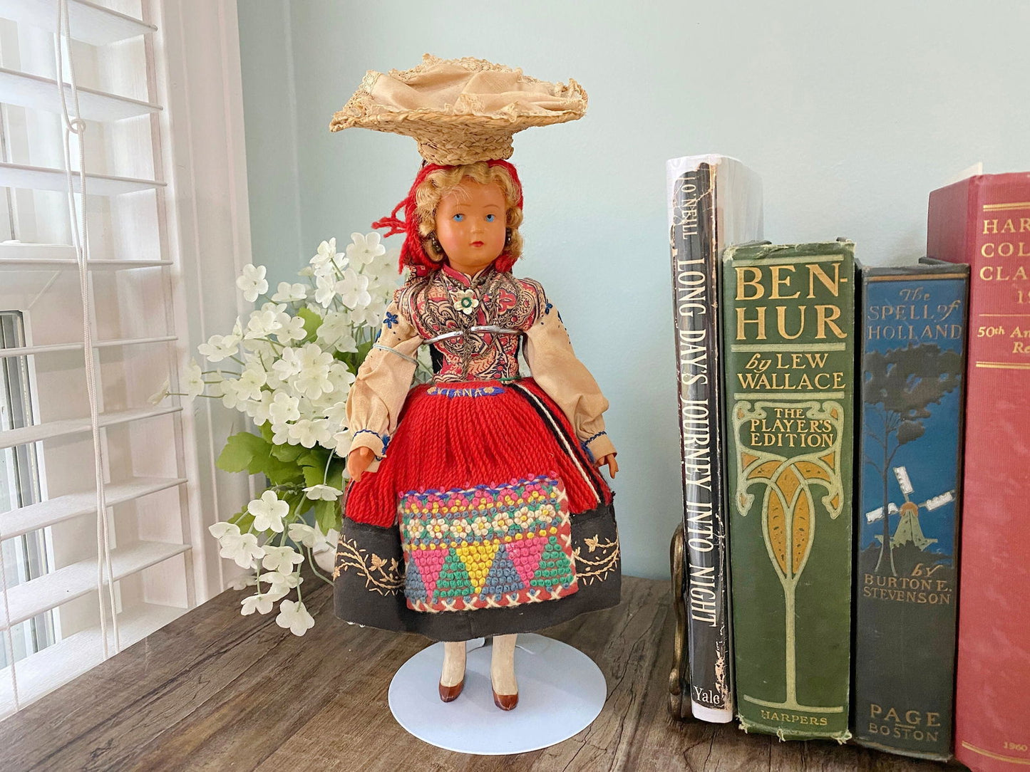 Vintage Portuguese Souvenir Doll at Duckwells