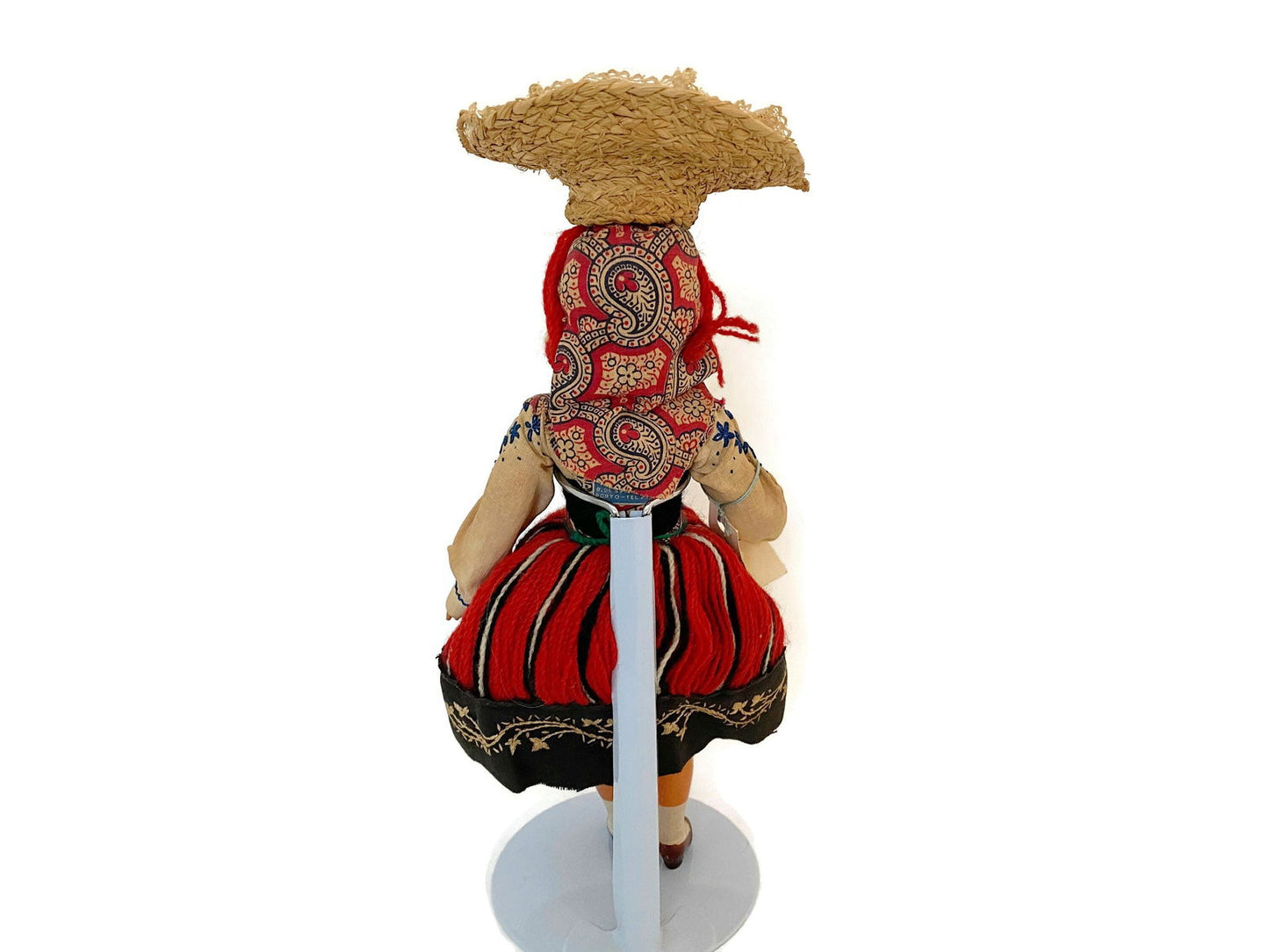 Vintage Portuguese Souvenir Doll at Duckwells