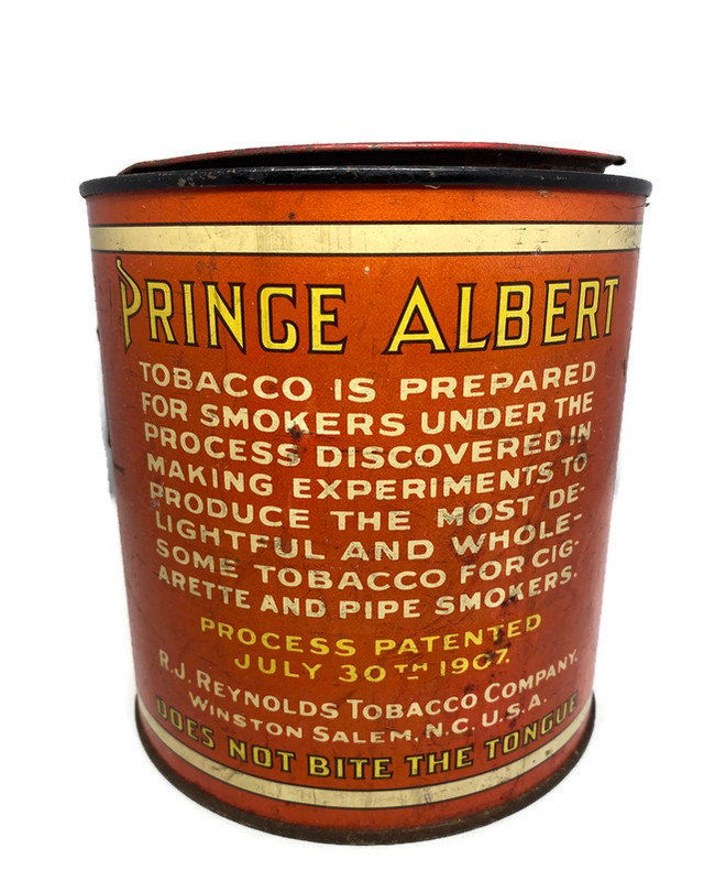 Vintage Prince Albert Tobacco Tin - Duckwells
