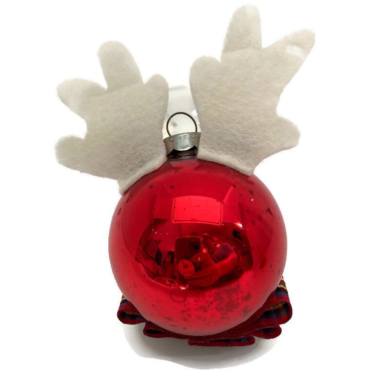 Vintage Rudolph Reindeer Christmas Ornament at Duckwells
