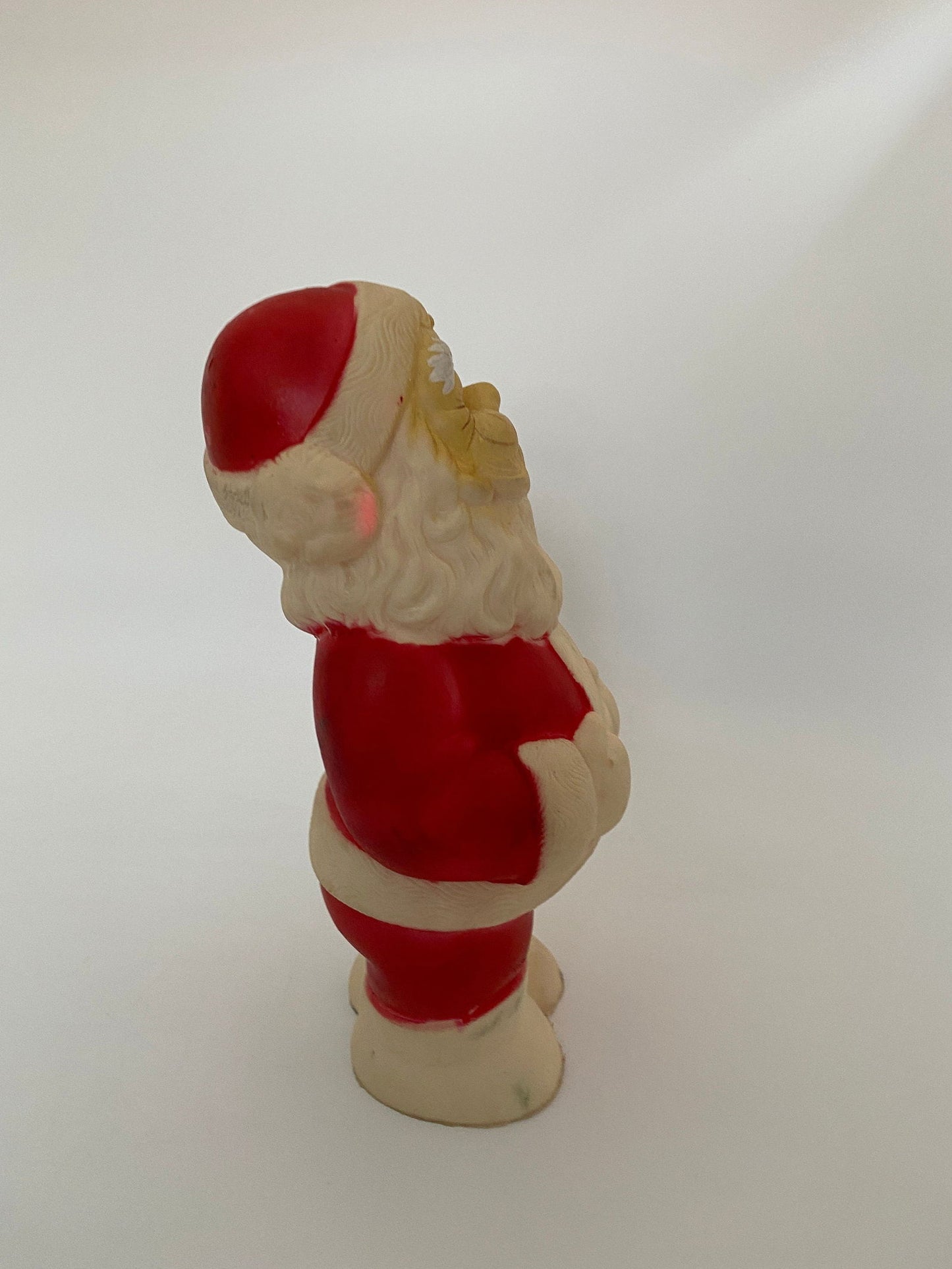 Vintage Santa Claus Squeeze Toy at Duckwells