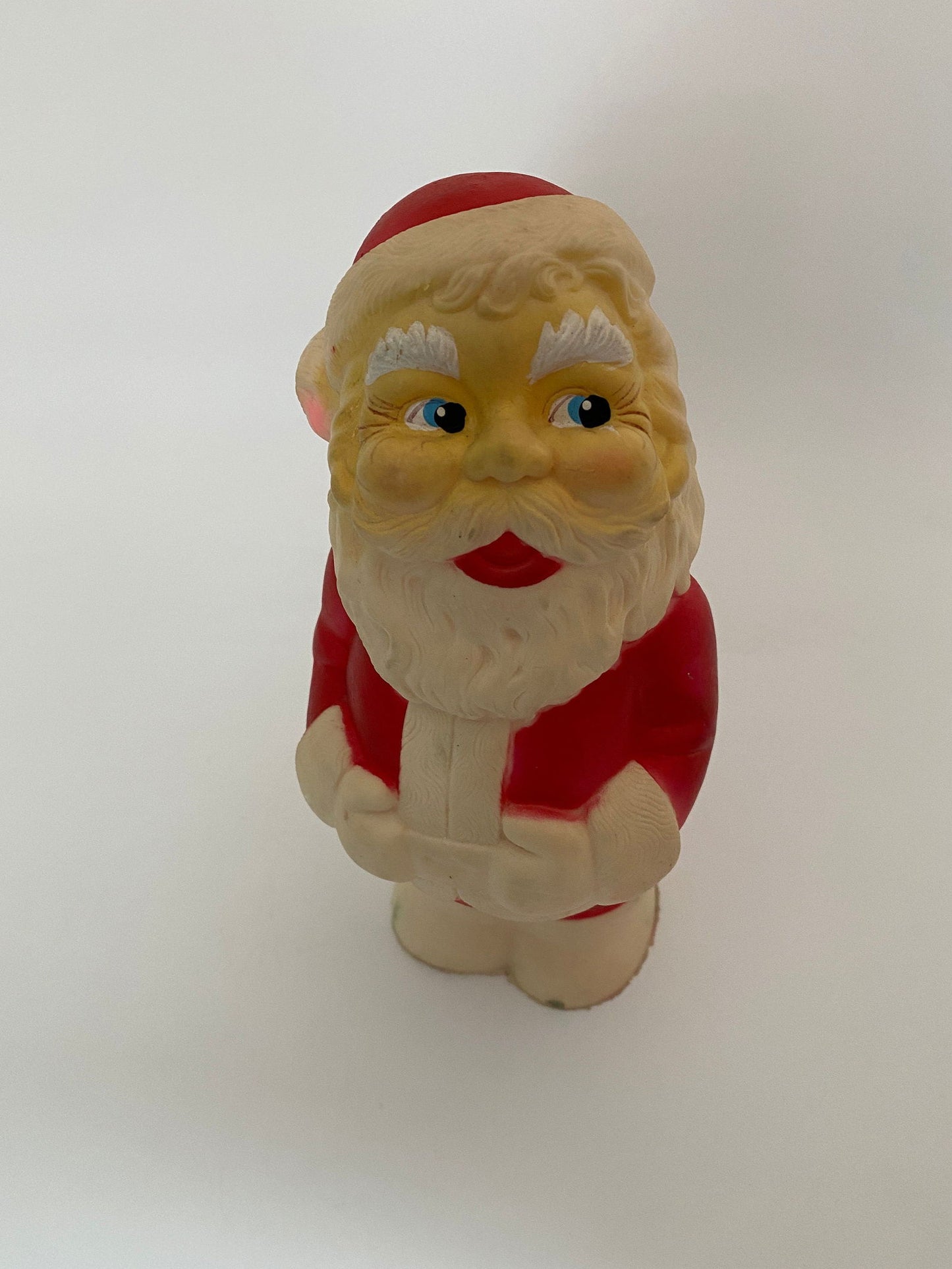 Vintage Santa Claus Squeeze Toy at Duckwells