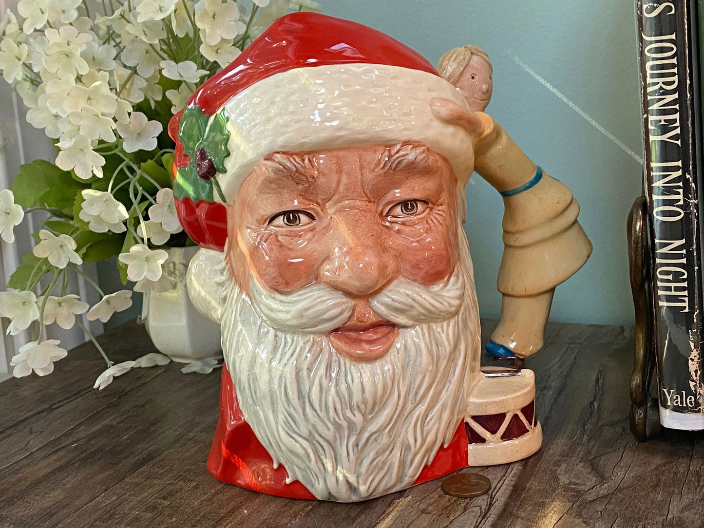 Vintage Santa Claus Toby Jug by Royal Doulton at Duckwells