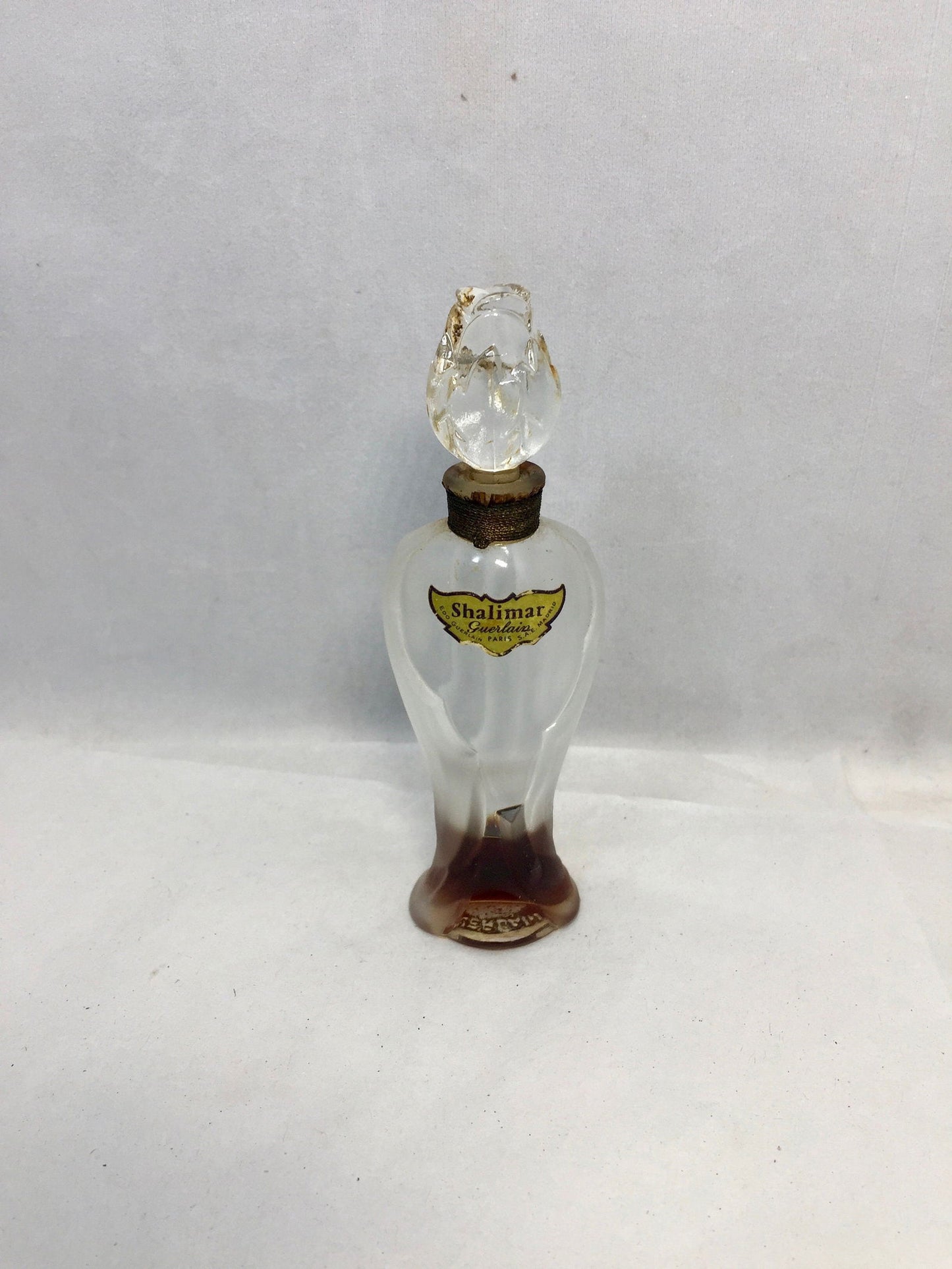 Vintage Shalimar Flacon Amphore Guerlain Perfume at Duckwells