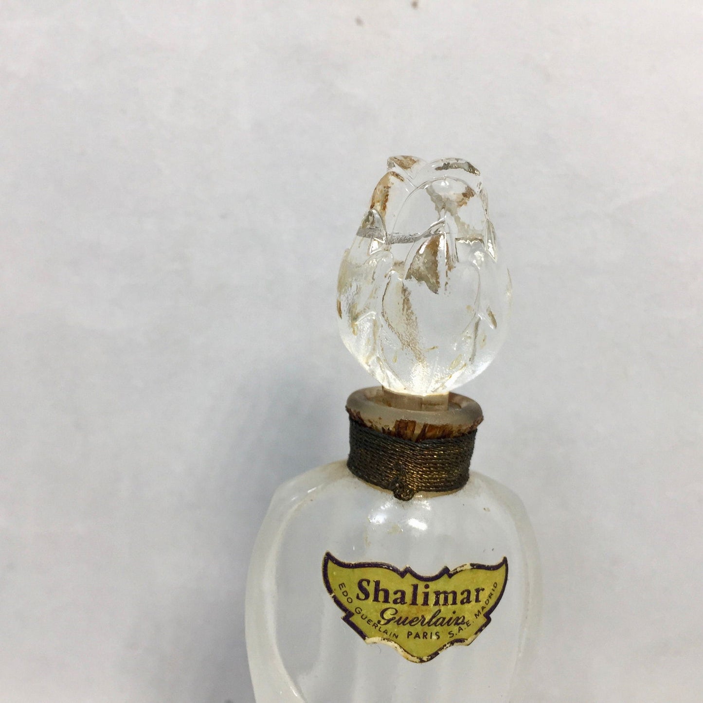 Vintage Shalimar Flacon Amphore Guerlain Perfume at Duckwells