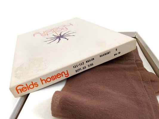 Vintage Sheer Nylon Stockings from Fields Hosiery at Duckwells