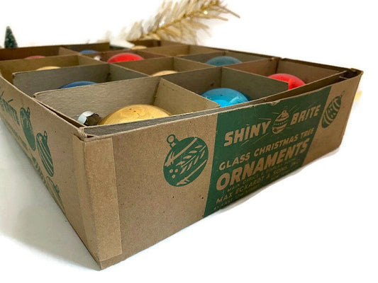 Vintage Shiny Brite Ornaments at Duckwells