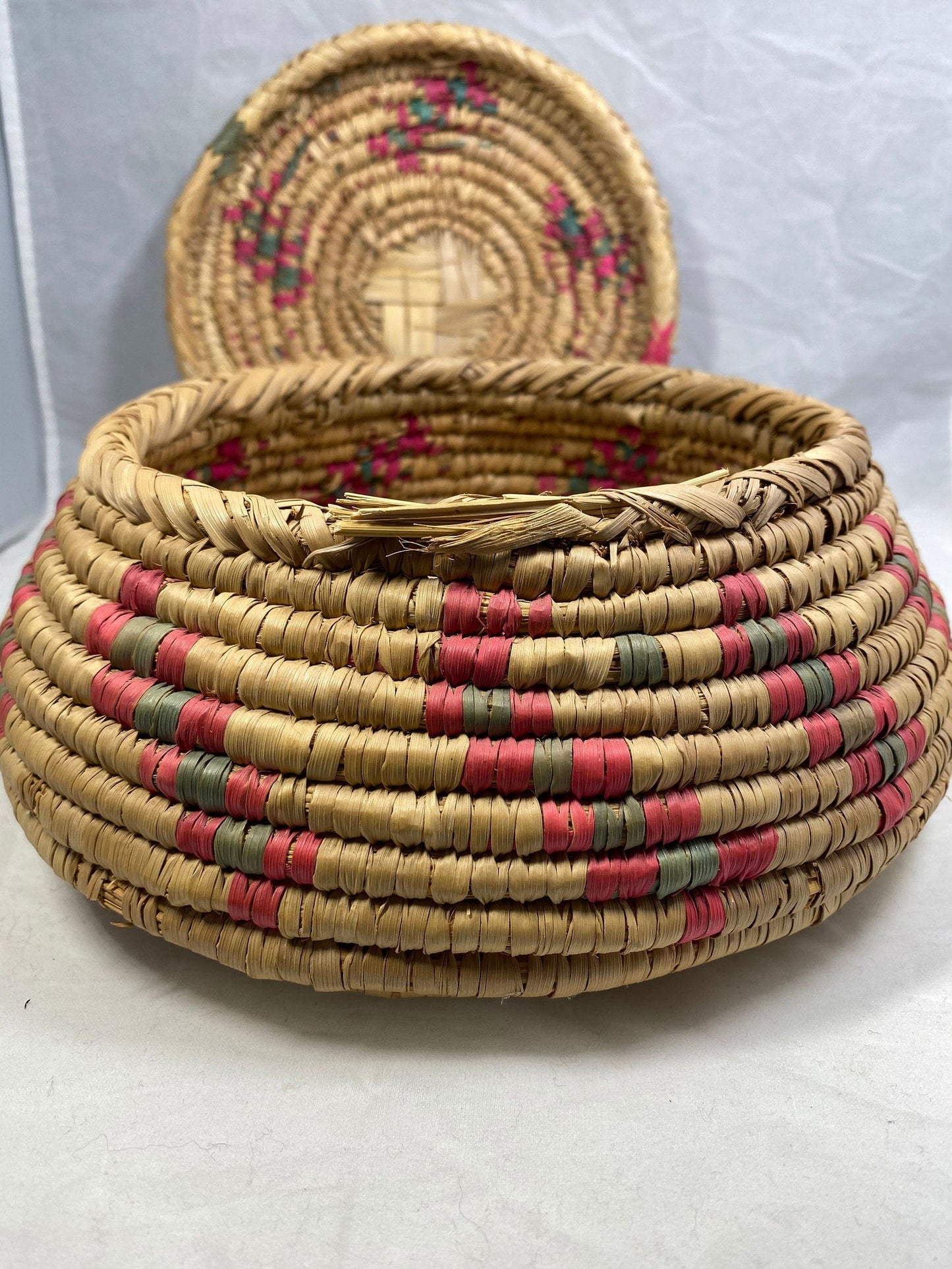 Vintage Sweetgrass Basket Artisan - Duckwells