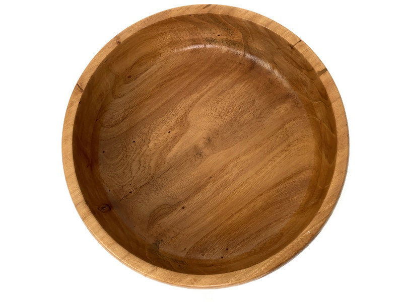 Vintage Turned Wood Bowl at Duckwells