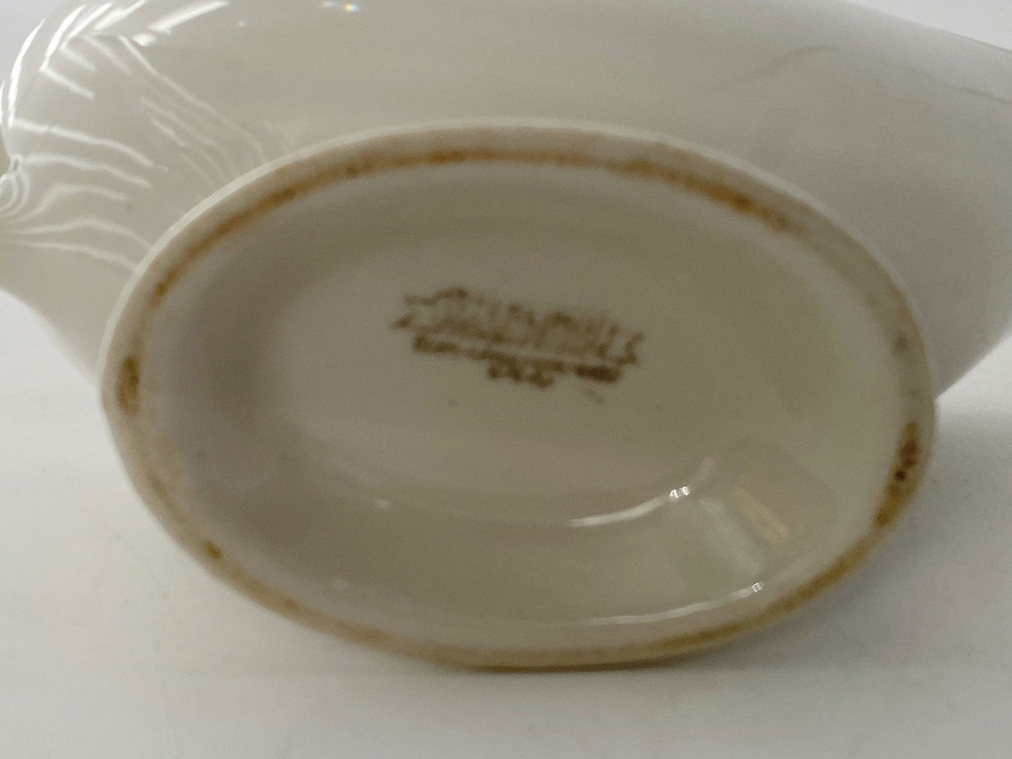 Vintage US Army Medical Department Gravy Boat - Duckwells