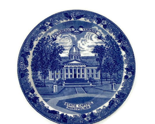 Vintage Vermont Souvenir Small Plate at Duckwells