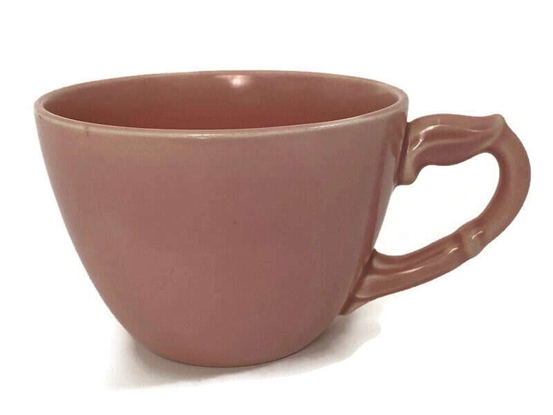 Vintage Vernon Kilns California Pottery Cup and Saucer at Duckwells