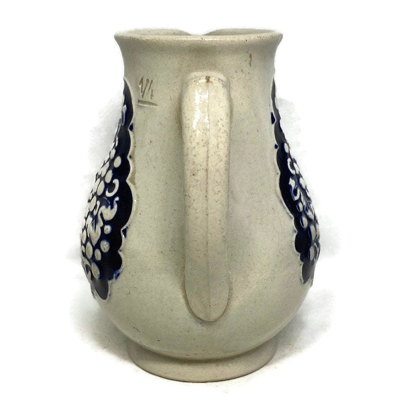 Vintage Vienna Austria Stoneware Wine Pitcher Jug at Duckwells