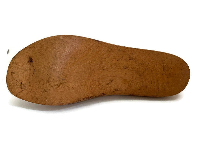 Vintage Western Germany Wooden Shoe Mold - Duckwells