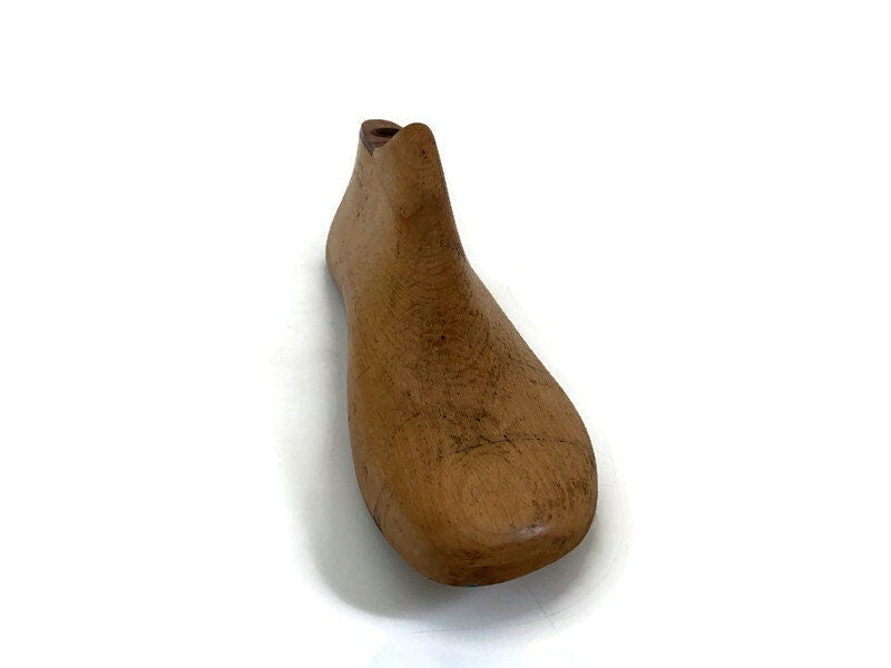 Vintage Western Germany Wooden Shoe Mold - Duckwells