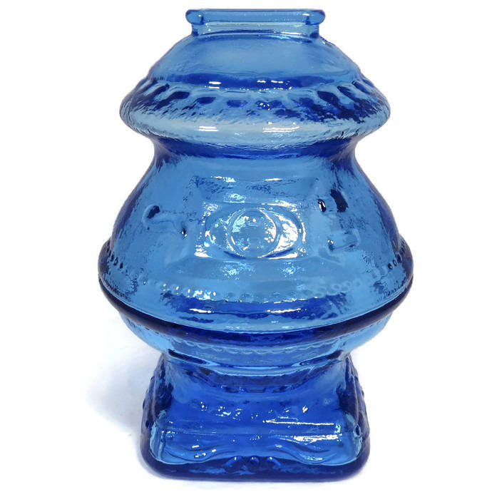 Vintage Wheaton Glass Pot Belly Stove Bank - Duckwells