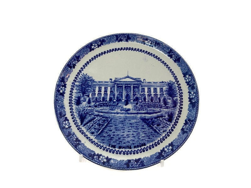 Vintage White House Plate at Duckwells