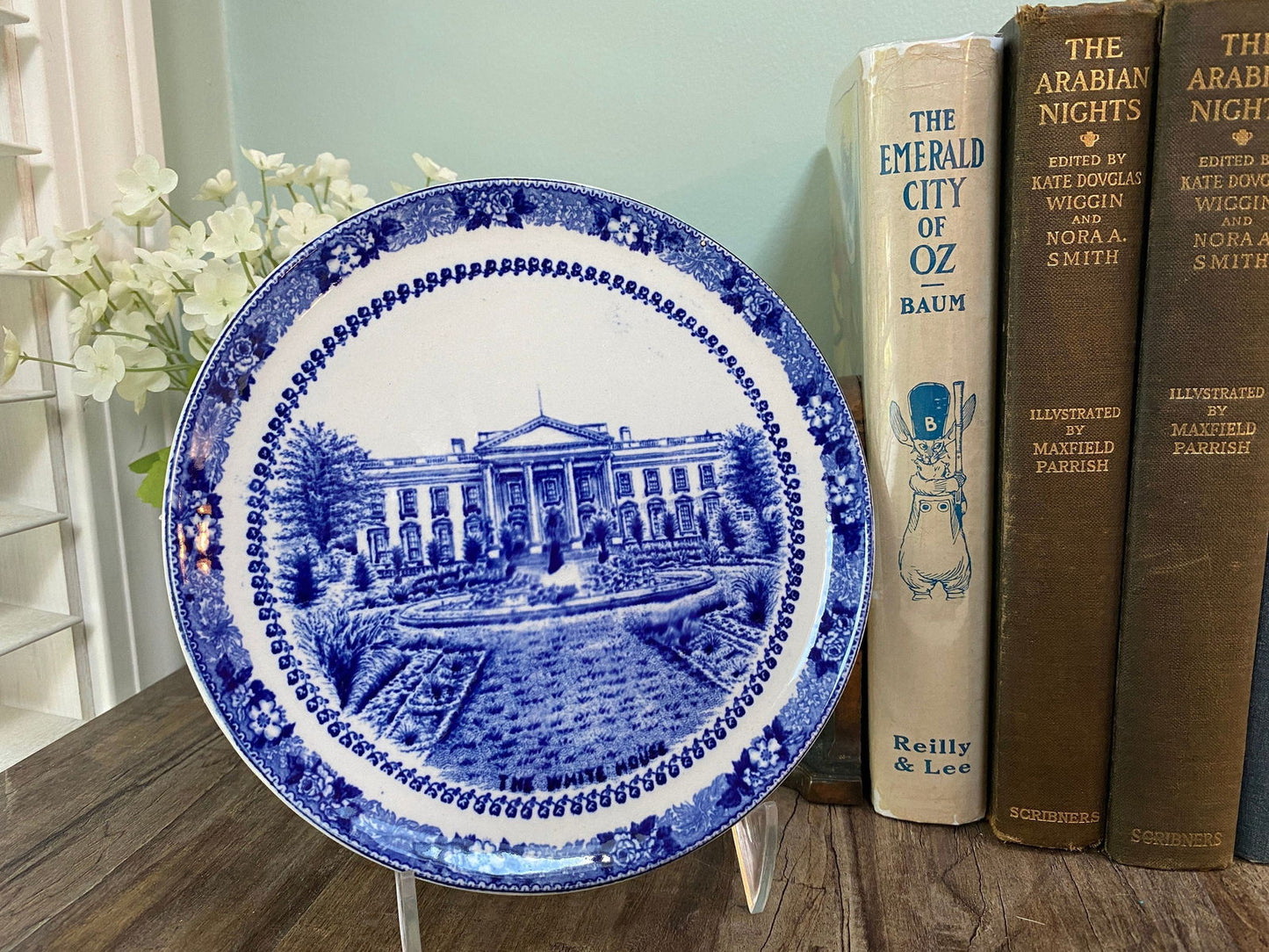 Vintage White House Plate at Duckwells