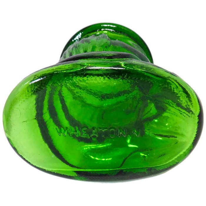 Vintage Uncle Sam Glass Coin Bank - Duckwells