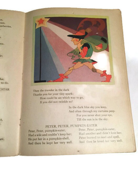 1932 Children's Mother Goose Book at Duckwells