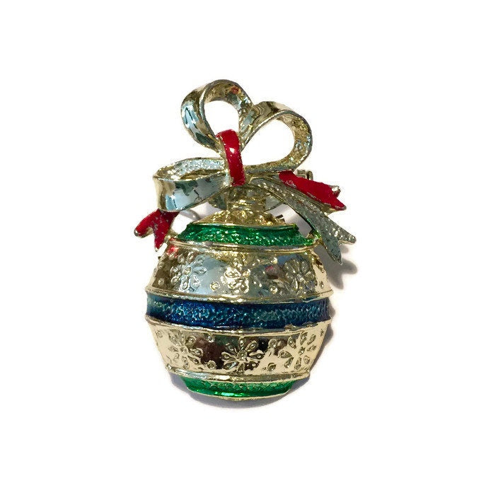 Vintage Gerry's Holiday Ornament Pin at Duckwells