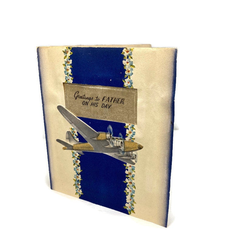 Vintage Father's Day Cards - Unused Holiday Greeting Card at Duckwells