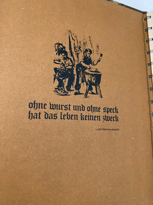 Vintage Cookbook, All About Sausage, 1973 Oscar Meyer at Duckwells