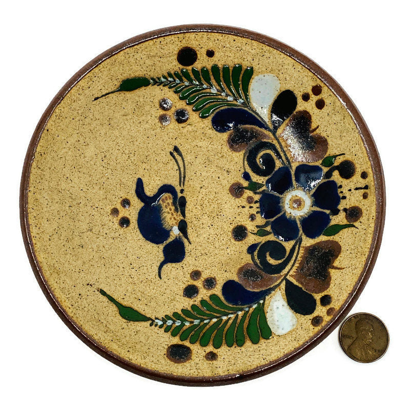 VIntage Netzi Tonală Pottery Mexican Stoneware Dish - Duckwells