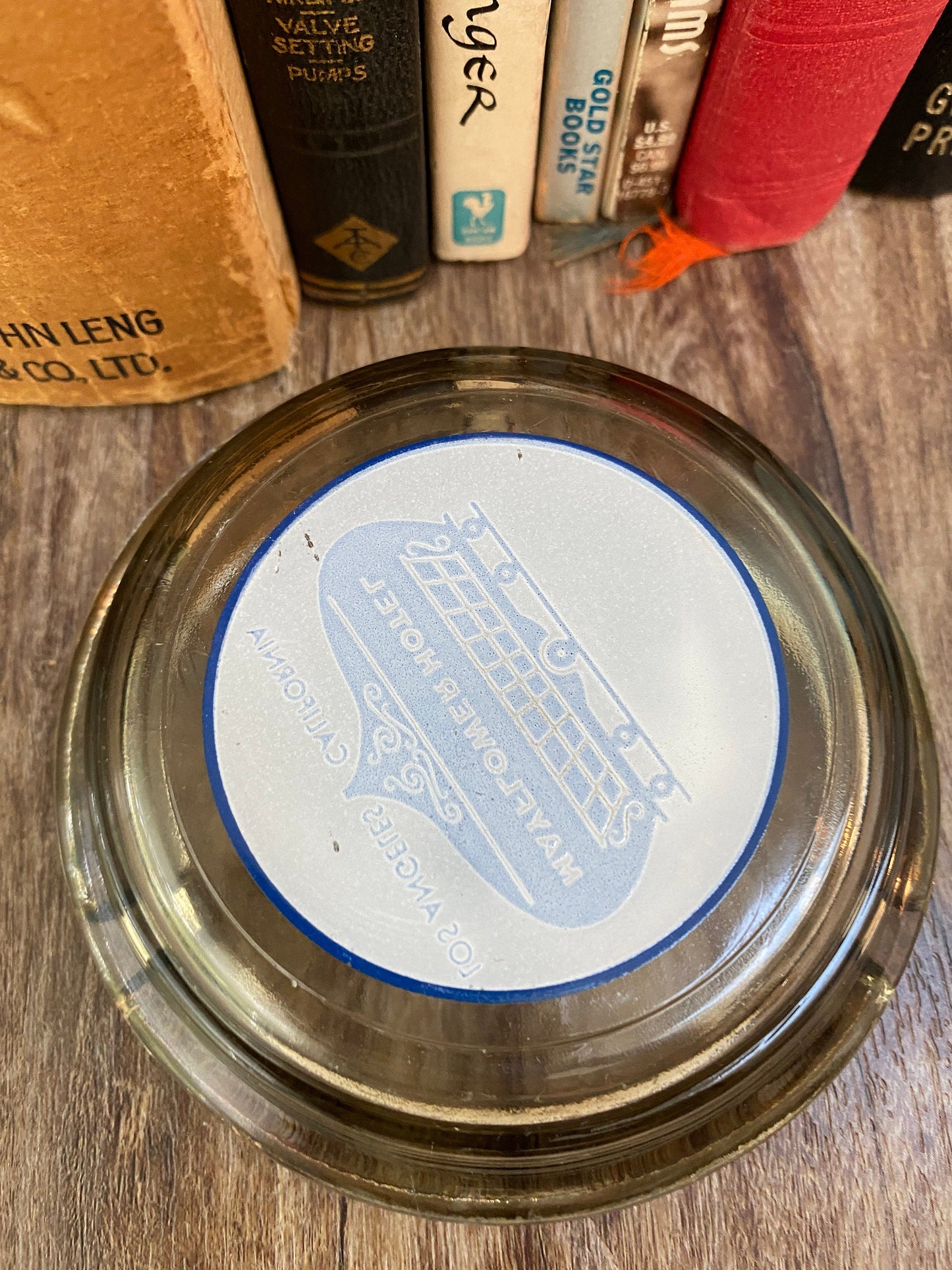 Vintage Mayflower Hotel Ashtray, Los Angeles, California
