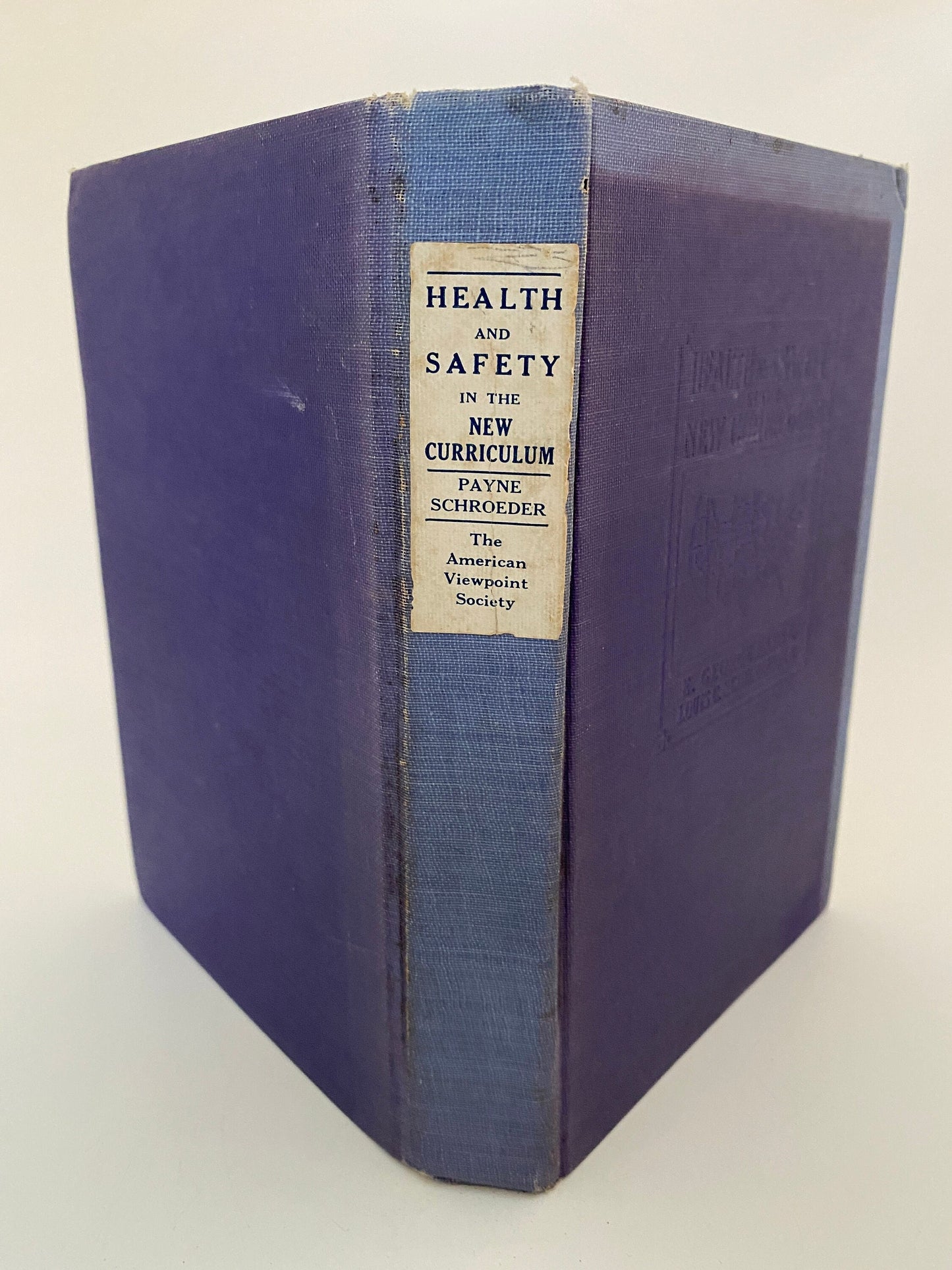 Antique Health and Safety Teacher's Training Book