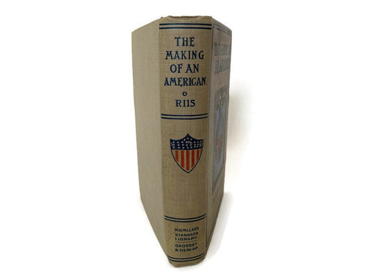 Antique Book, The Making of an American by Jacob A. Riis, First Edition at Duckwells