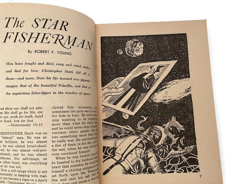 Midcentury Fantastic Stories of Imagination Magazine, June 1962