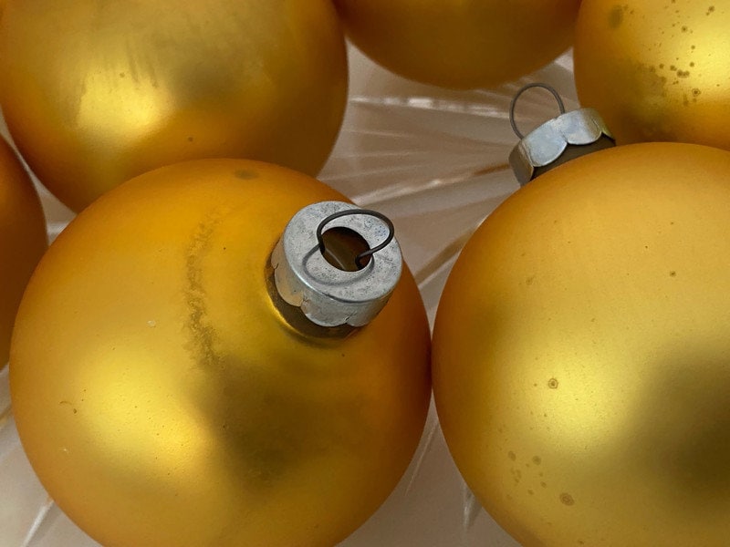 Midcentury Glass Christmas Ornaments by Noelle, Missouri