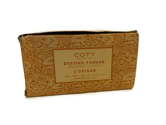Vintage Coty L'Origan Dusting Powder at Duckwells