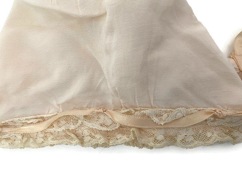 Vintage Silk Baby Bonnet by S&L