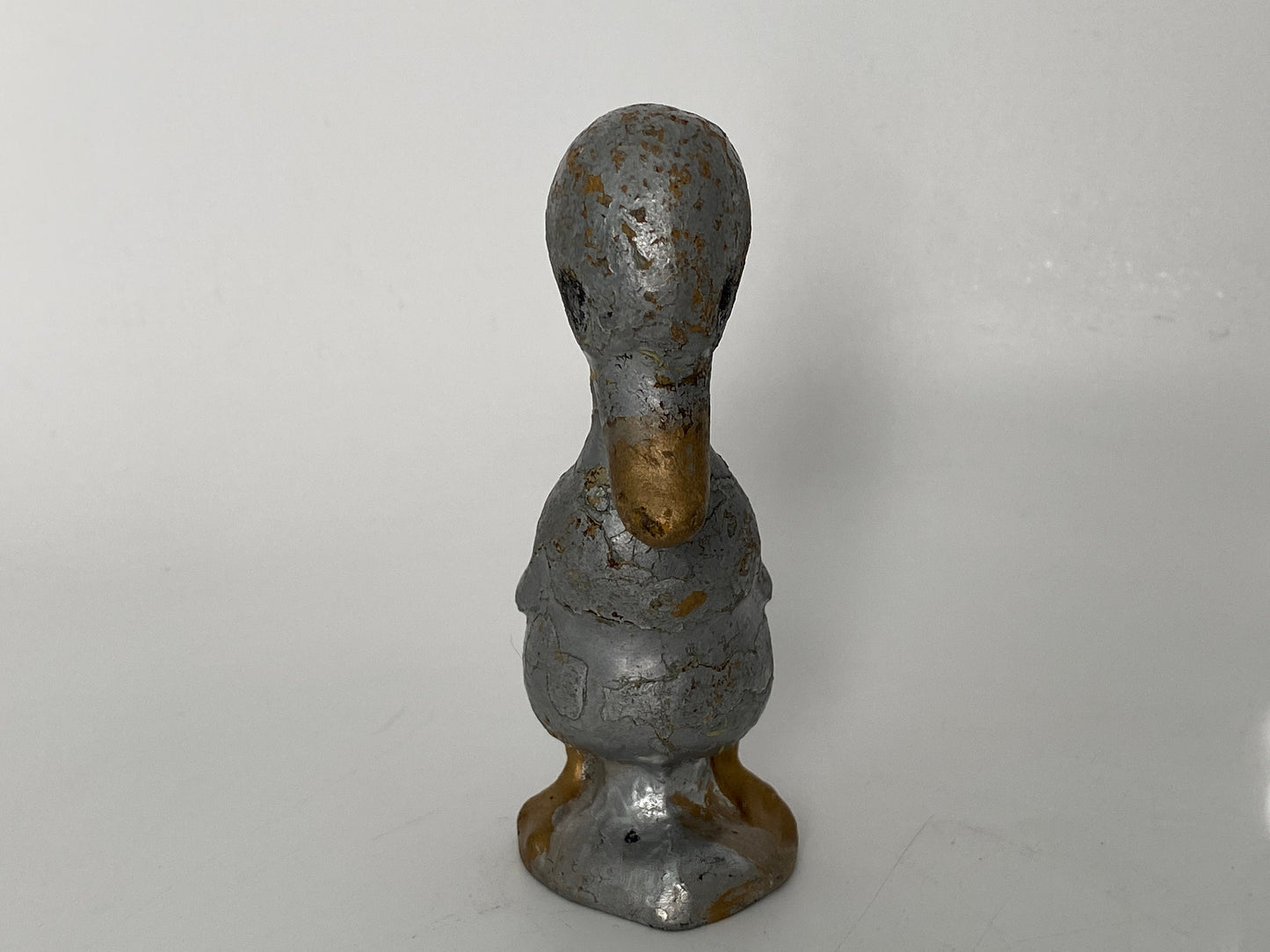 Vintage Cast Iron Duck, The Bashful Duck by Albany Foundry